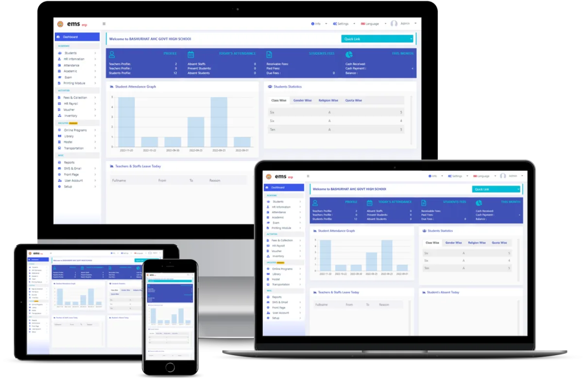 explore IT software on desktop, laptop, tablet and phone