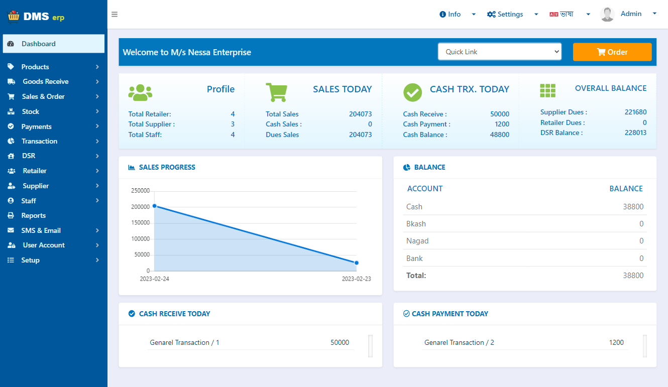 Dealership and Distribution Management Software